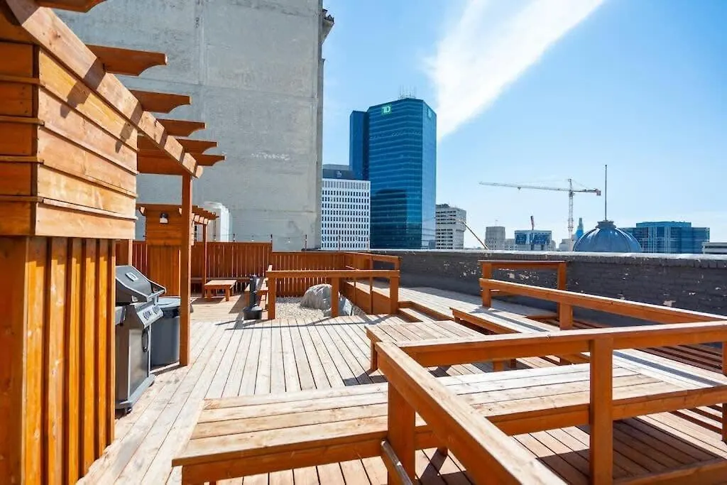 Holiday home New Listing Cozy Downtown Loft Rooftop Patio Bbq Gym Coffee Winnipeg